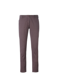 Темно-пурпурные узкие брюки от Eleventy