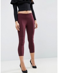 Темно-пурпурные узкие брюки от Asos