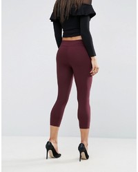 Темно-пурпурные узкие брюки от Asos