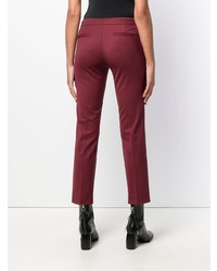 Темно-пурпурные узкие брюки от Twin-Set
