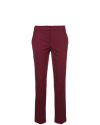 Темно-пурпурные узкие брюки от Twin-Set