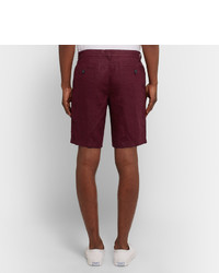 Мужские темно-пурпурные шорты от Club Monaco