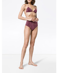 Темно-пурпурный бикини-топ от Oseree