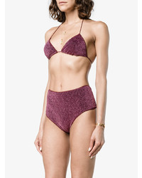 Темно-пурпурный бикини-топ от Oseree