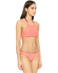 Темно-пурпурный бикини-топ от Basta Surf