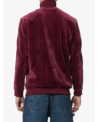 Мужской темно-пурпурный бомбер от adidas