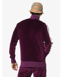 Мужской темно-пурпурный бомбер от Palm Angels