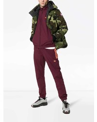 Мужской темно-пурпурный бомбер от adidas