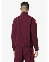 Мужской темно-пурпурный бомбер от adidas