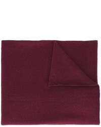 Женский темно-пурпурный вязаный шарф от Allude