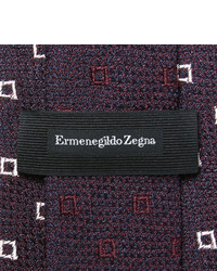 Мужской темно-пурпурный галстук от Ermenegildo Zegna