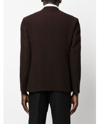 Мужской темно-пурпурный двубортный пиджак от Tagliatore
