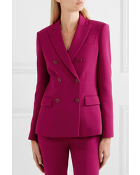 Женский темно-пурпурный двубортный пиджак от Altuzarra