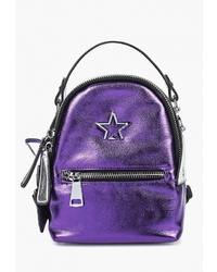 Женский темно-пурпурный кожаный рюкзак от Baggini