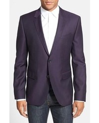 Темно-пурпурный пиджак