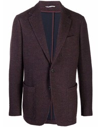 Мужской темно-пурпурный пиджак от Canali