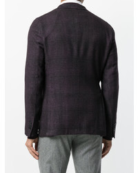 Мужской темно-пурпурный пиджак от Boglioli