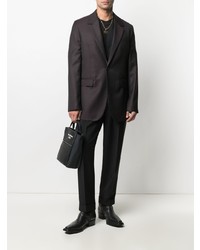 Мужской темно-пурпурный пиджак от Acne Studios