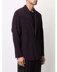 Мужской темно-пурпурный пиджак от Issey Miyake