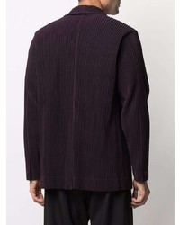 Мужской темно-пурпурный пиджак от Issey Miyake