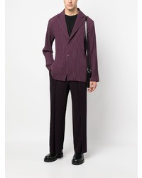 Мужской темно-пурпурный пиджак от Homme Plissé Issey Miyake