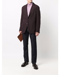 Мужской темно-пурпурный пиджак от Canali