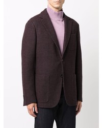 Мужской темно-пурпурный пиджак от Canali