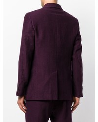 Мужской темно-пурпурный пиджак от Ann Demeulemeester