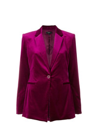 Женский темно-пурпурный пиджак от Theory