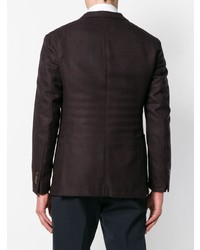 Мужской темно-пурпурный пиджак от Boglioli