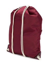 Мужской темно-пурпурный рюкзак от Prada