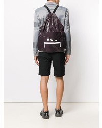 Мужской темно-пурпурный рюкзак от A-Cold-Wall*