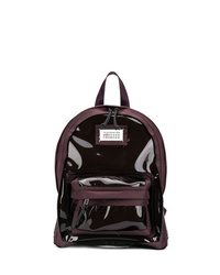 Мужской темно-пурпурный рюкзак от Maison Margiela