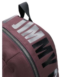 Мужской темно-пурпурный рюкзак от Jimmy Choo