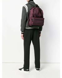 Мужской темно-пурпурный рюкзак от Jimmy Choo