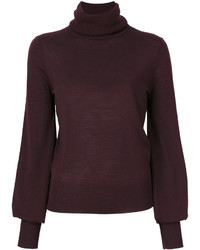 Женский темно-пурпурный свитер от Chloé