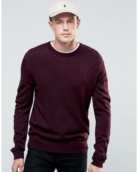 Мужской темно-пурпурный свитер от French Connection