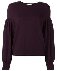 Женский темно-пурпурный свитер от Societe Anonyme