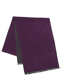 Темно-пурпурный хлопковый шарф