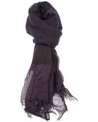 Женский темно-пурпурный шарф от Faliero Sarti