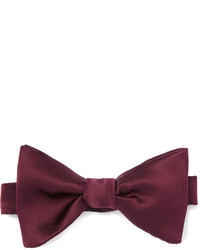 Мужской темно-пурпурный шелковый галстук-бабочка от Lanvin