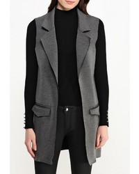 Женская темно-серая безрукавка от By Swan