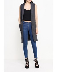 Женская темно-серая безрукавка от Topshop