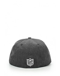 Мужская темно-серая бейсболка от New Era