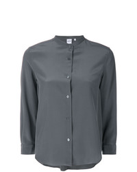 Темно-серая блуза на пуговицах от Aspesi