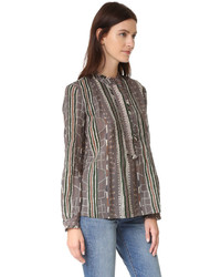 Темно-серая блузка от Antik Batik