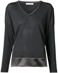 Темно-серая блузка от Fabiana Filippi