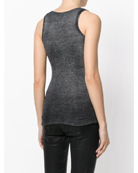 Темно-серая блузка от Avant Toi