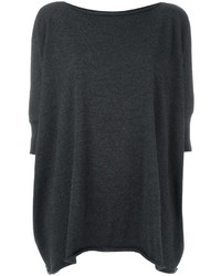 Темно-серая блузка от Societe Anonyme