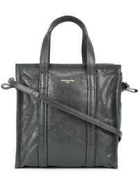 Темно-серая большая сумка от Balenciaga